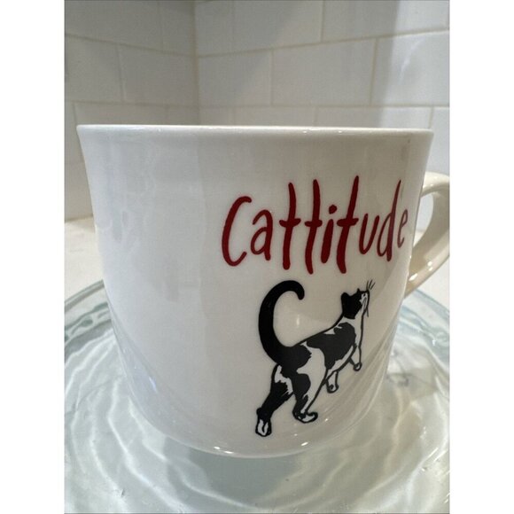 Opalhouse Target 12oz Sentiment Mug Stoneware Cat Lover EUC - Picture 4 of 7